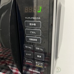 アイリスオーヤマ　電子レンジの画像