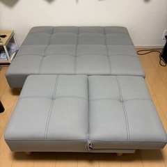 ソファーベット グレー   の画像