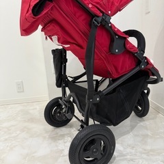 AirBuggy エアバギー ココブレーキ レッド ベビーカーの画像