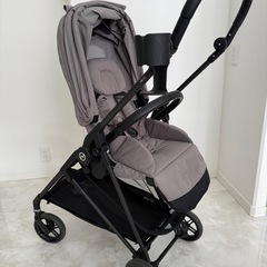 【美品】cybex サイベックス メリオカーボン グレー ブラックの画像