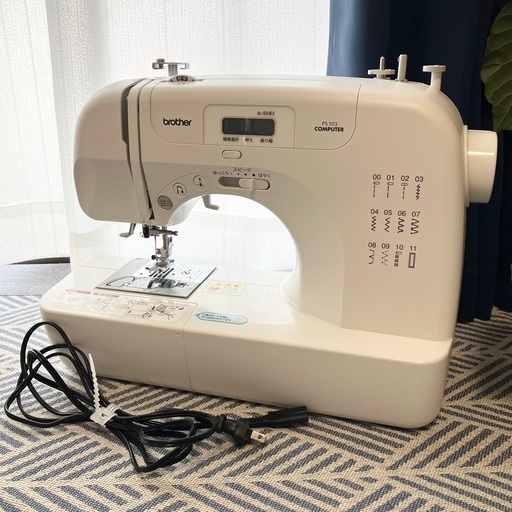受渡し限定　美品 brother コンピューター ミシン　PS105 CPS4010