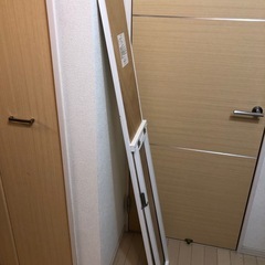 スタンドミラー　姿見　ホワイトの画像