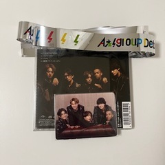 Aぇ! group 《A》BEGINNING 通常盤+フォトカード 銀テ付きの画像