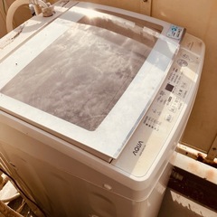 ハイセンス冷蔵庫AQUA洗濯機
の画像