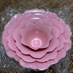 重なるお花のボウル
の画像