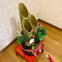 お洒落で豪華な門松の画像