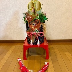 お洒落で豪華な門松の画像