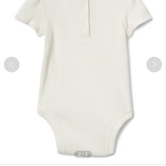 babyGAP 襟付きロンパース 3-6M 60cmの画像