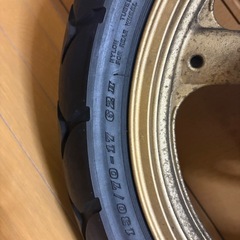 希少　当時物　TZRタイヤ&ホイルの画像