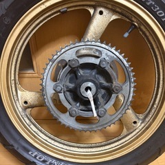 希少　当時物　TZRタイヤ&ホイルの画像