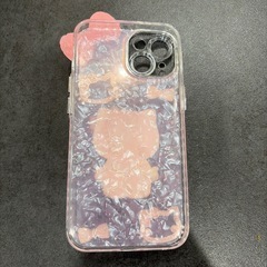 キティ　スマホケース　iPhone14の画像