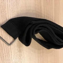 ユニクロ +J カシミヤブレンド　ラップロングコート　ブラック　Sの画像