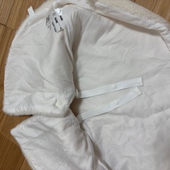 【美品】petit main　ベビーポンチョの画像