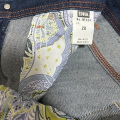 28インチEDWIN エドウィン デニム ジーンズ　ME424 レディースの画像