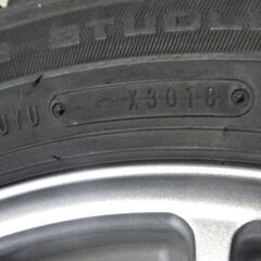 中古☆スタッドレス WINTER MAX WM01(ダンロップ) ＋Exceederホイール(ブリヂストン) 175/65R15 冬タイヤ×4本 4穴の画像