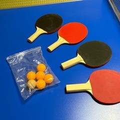 折り畳みミニ卓球台の画像