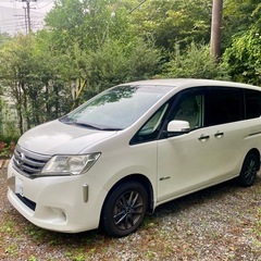 【格安】日産セレナ 2013年式・両側スライド・ナビ付・エアコン良好の画像