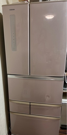 値下げ　大型冷蔵庫　6枚ドア