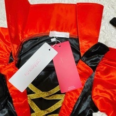 【新品未使用】ハロウィン ドレス 100 ワンピース コスプレ ヴァンパイアの画像