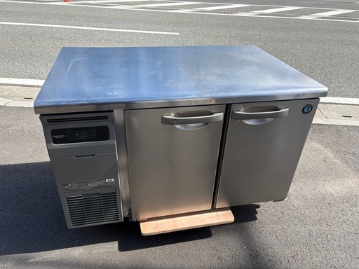 ■中古品 ホシザキ業務用テーブル形冷蔵庫 RT-120SDG-ML 2021年 台下冷蔵庫 1200ｘ750ｘ800ｍｍ 動作問題なし 厨房①■