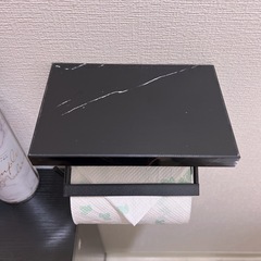 去年購入 大理石調トイレットペーパーホルダーの画像