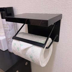 去年購入 大理石調トイレットペーパーホルダーの画像
