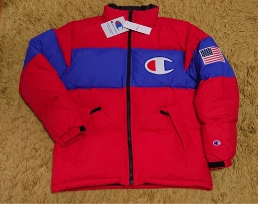 新品 未使用 チャンピオン CHAMPION ダウンジャケット Champion M タグ付