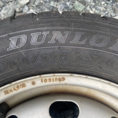 DUNLOP スタッドレスタイヤ 165/65R13 4本セットの画像