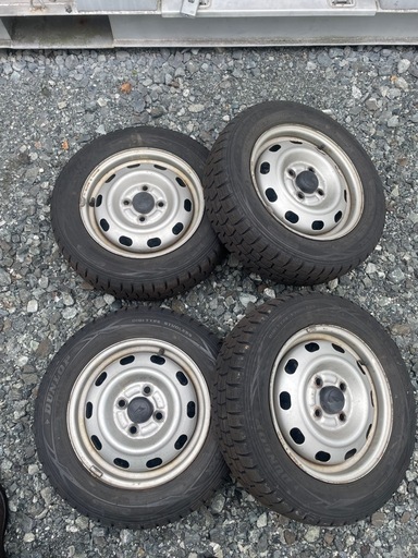 DUNLOP スタッドレスタイヤ 165/65R13 4本セット