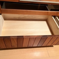 【引取待ち】木製テレビボードの画像