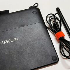 wacom　ペンタブレット本体とペン　中古品の画像