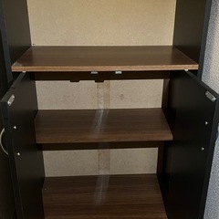 玄関収納棚 GRANZ 扉付オープンシェルフの画像