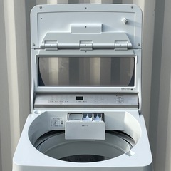 高圧洗浄済み ! ! ◇パナソニック 洗濯機 2020年製 10Kg パワフル滝洗い エコナビ 風呂水 NA-F10AF8J　保証付 ! 配送可 ! !の画像