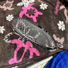 ｢決まりました｣バドミントンラケットの画像