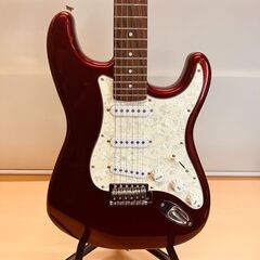 Mavis（イシバシ楽器）ストラトタイプ エレキギター MST-200（レッド系）の画像