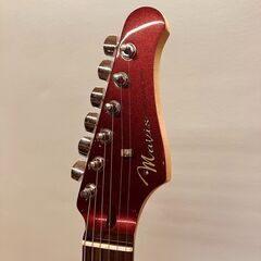 Mavis（イシバシ楽器）ストラトタイプ エレキギター MST-200（レッド系）の画像