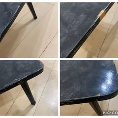 折りたたみテーブル　机の画像