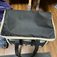 スヌーピーバッグとクッションの画像