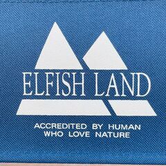 折りたたみチェア　ELFISH LAND　ネイビー　コンパクトサイズの画像