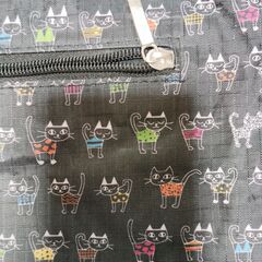 バッグ　猫・黒の画像