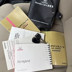 ホンダ　フィット　HYBRID 車検　令和8年9月まで。乗って帰れます。の画像