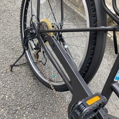 アサヒ自転車　ボールドライン　マットブラック　6段変速の画像