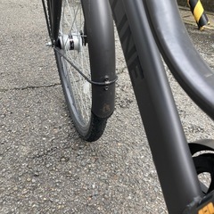 アサヒ自転車　ボールドライン　マットブラック　6段変速の画像