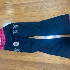 【ROXY スノボウェア上下セット＆グローブ】の画像