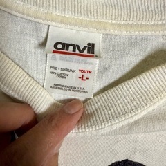 銀杏BOYZ 古着　半袖Tシャツ　ゴイステ　Youth-LつまりレディースのS〜M程度　 Going Steady 銀杏ボーイズ　白の画像