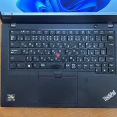 【動作良好】Lenovo Thinkpad X395 ノートパソコンの画像