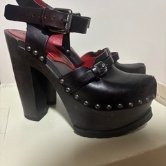 DIESEL ウッドヒールの画像