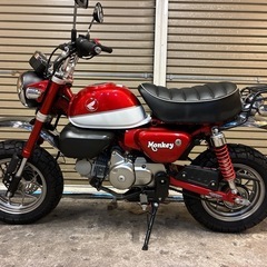 ホンダ　モンキー125 低走行　美車　配送可能　支払いは現金or振り込みも可能の画像