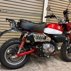 ホンダ　モンキー125 低走行　美車　配送可能　支払いは現金or振り込みも可能の画像