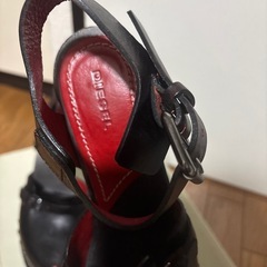 DIESEL ウッドヒールの画像